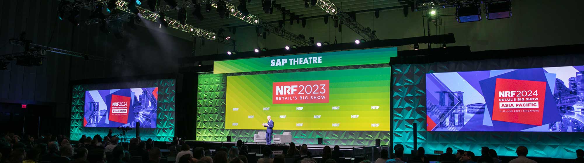 Illustration du NRF Retail’s Big Show 2023 à New York