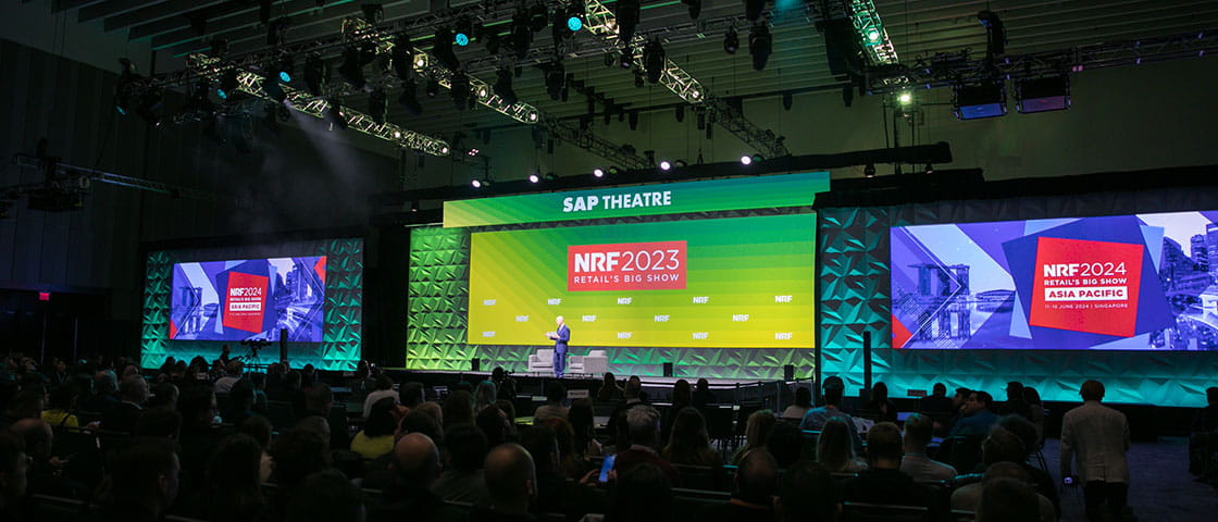 Illustration of NRF Retail's Big Show 2023 in New York