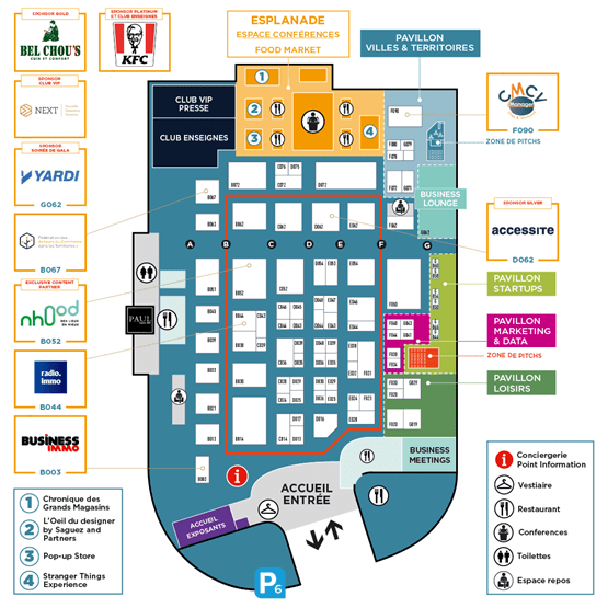 Plan salon Siec 2025